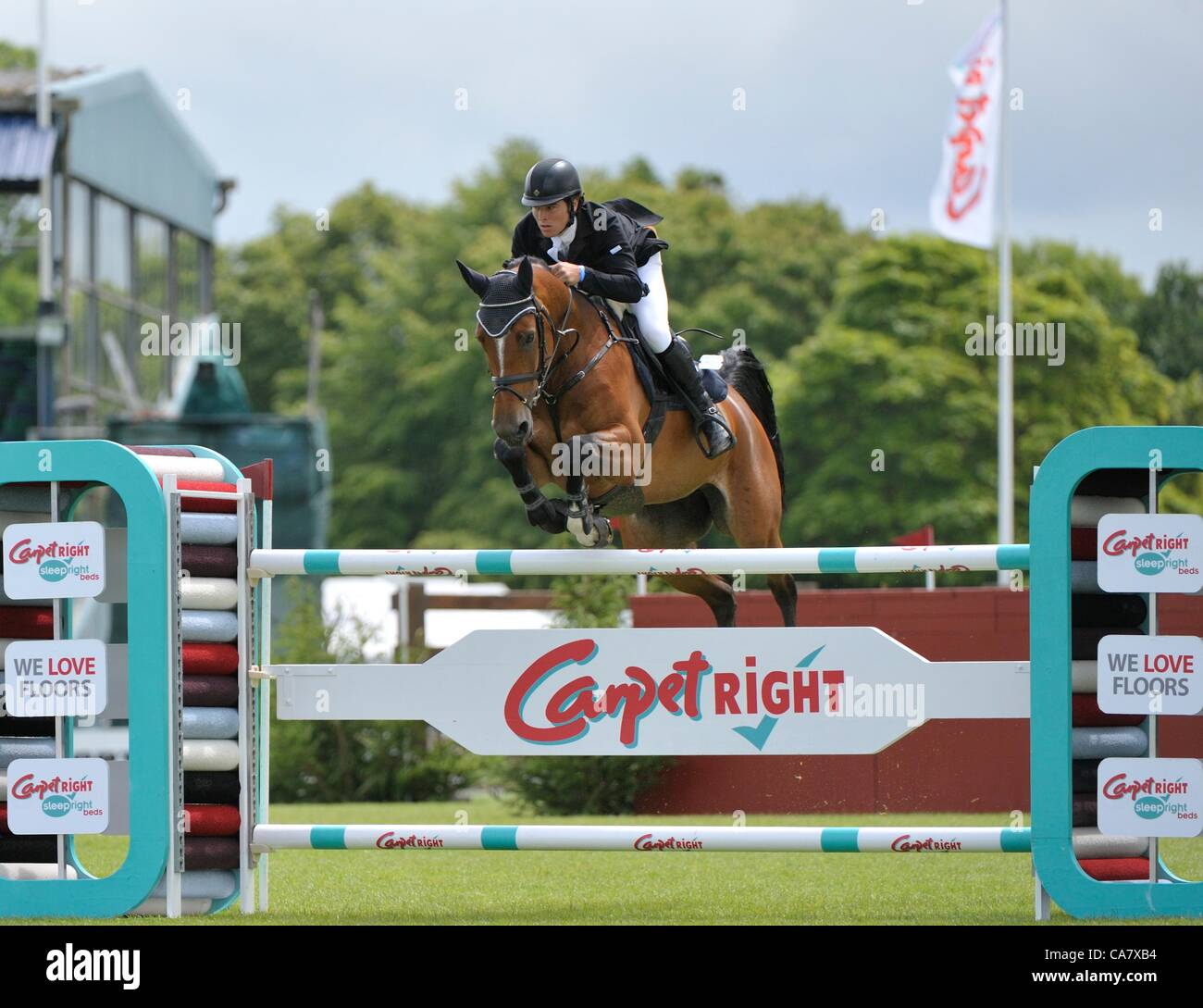 24.06.2012 The All England Jumping Course Hickstead, England. Carla De ...