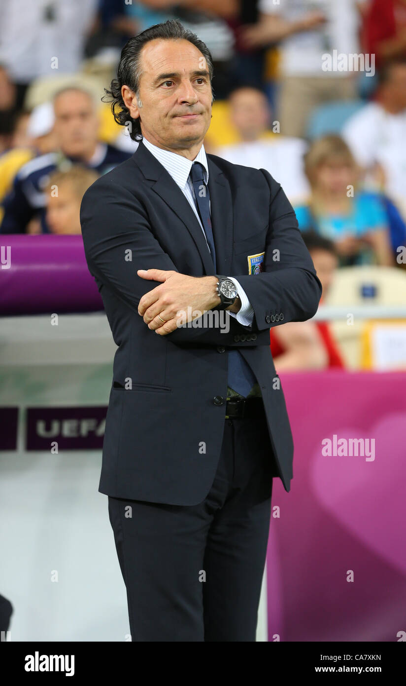 Genoas Head Coach Cesare Prandelli Gestures Editorial Stock Photo