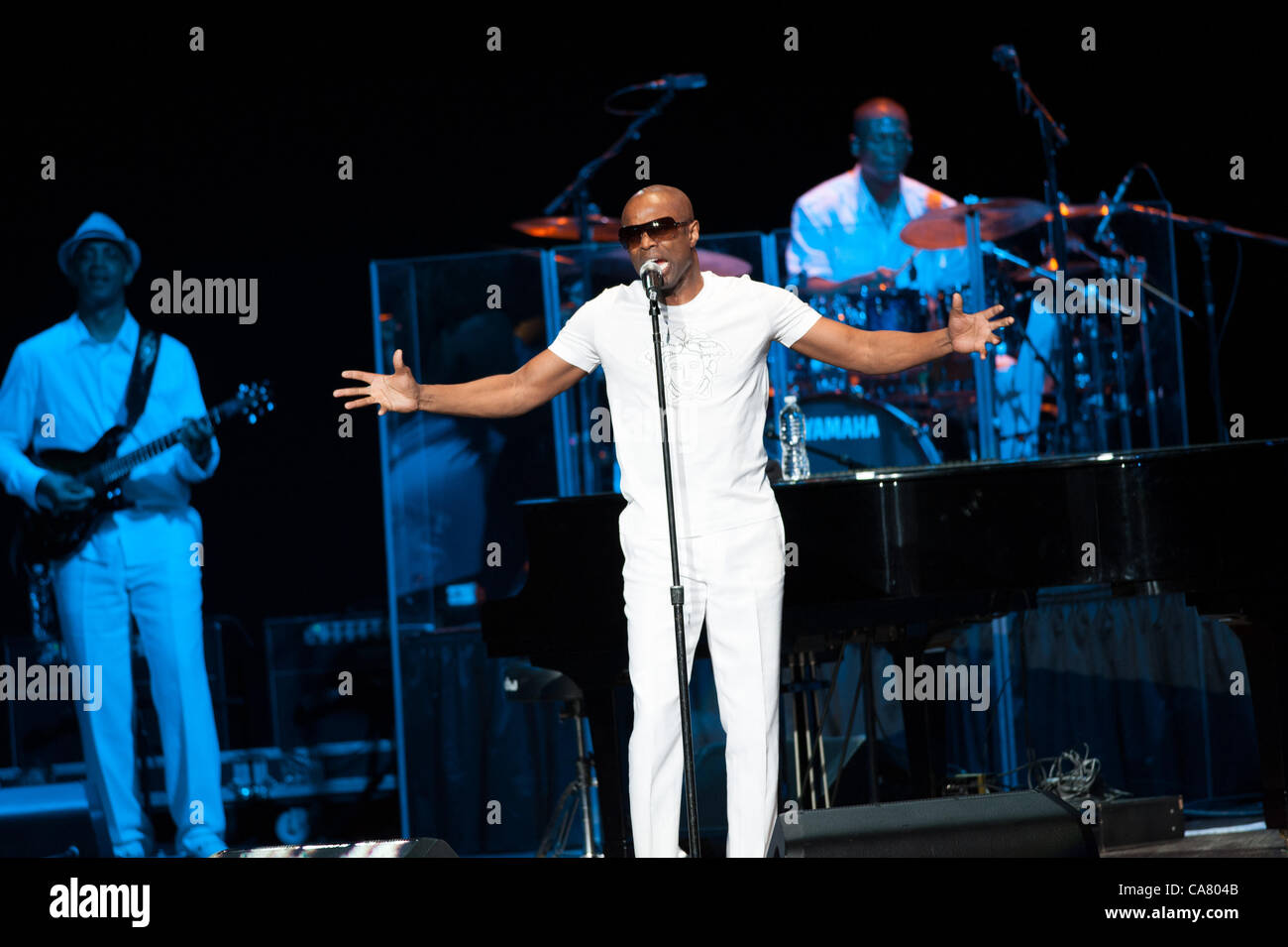 Kem R&b Singer June 23, 2012 - Philadelphia, Pennsylvania, U.S - R&B singer, KEM ...