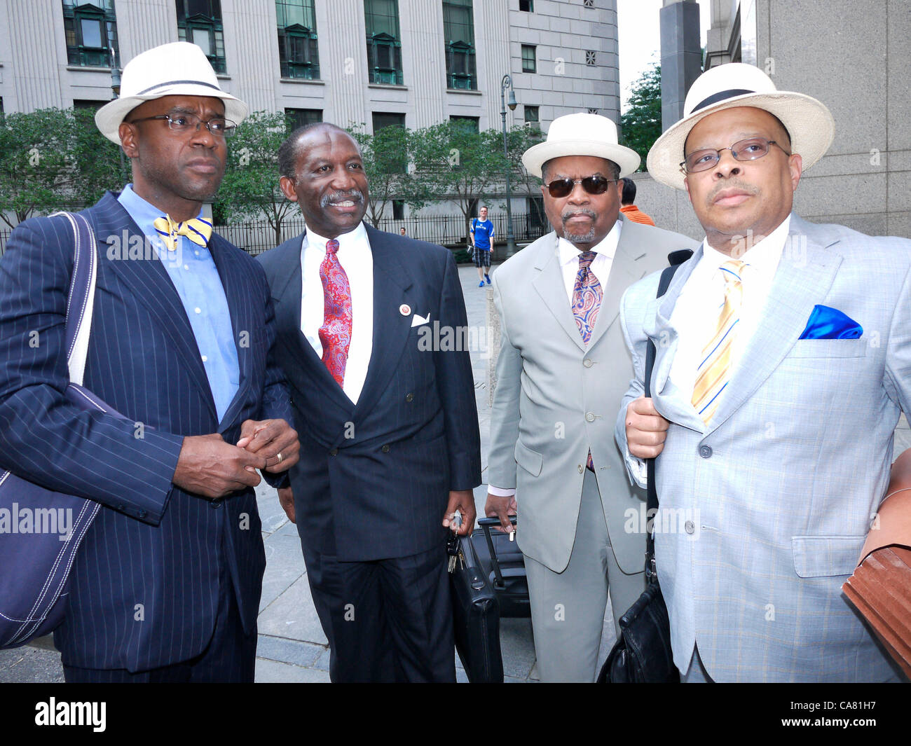 Larry Seabrook and his legal team exit federal court. Seabrook's ...