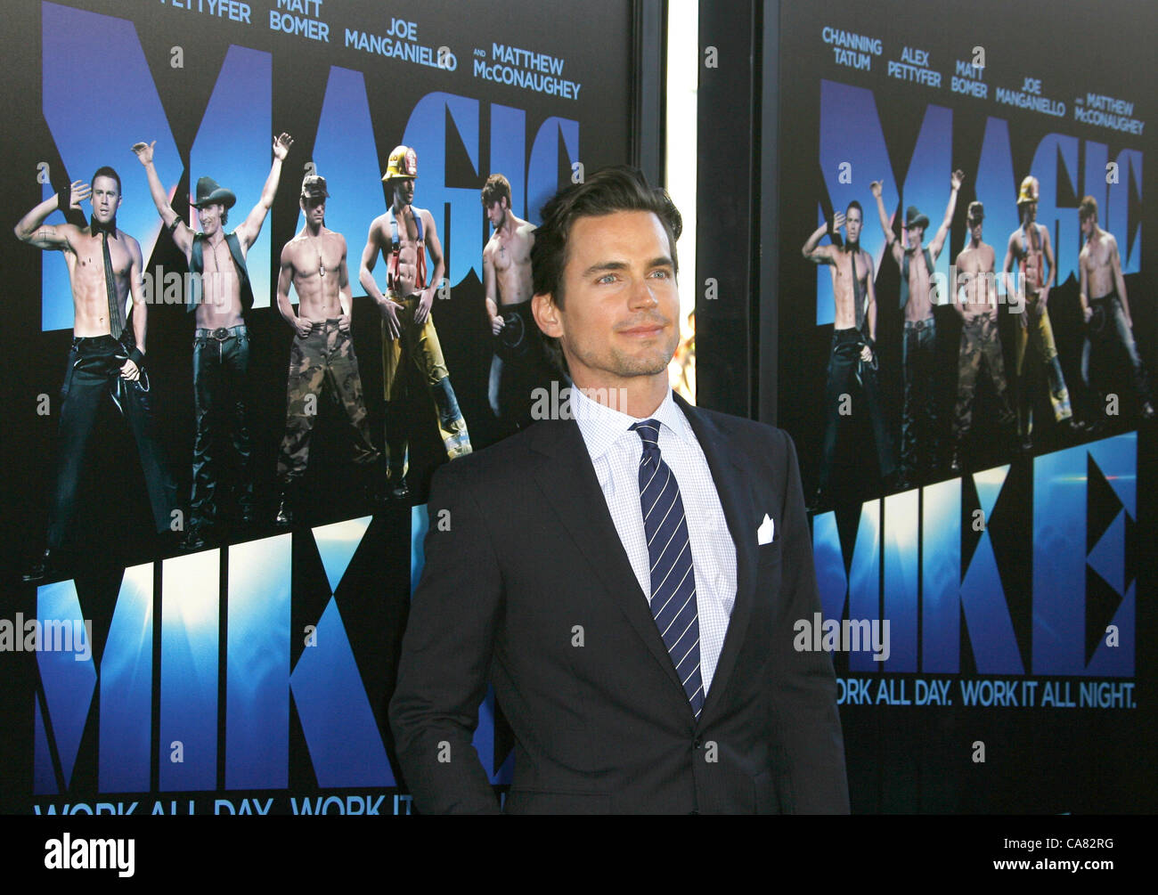 MATT BOMER MAGIC MIKE. WORLD PREMIERE AT THE 2012 LOS ANGELES FILM