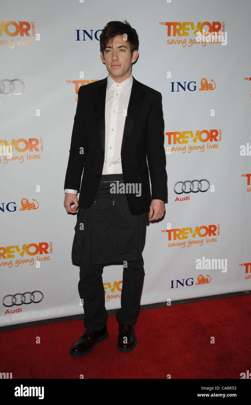 Kevin McHale at arrivals for The Trevor Project Annual Benefit 'Trevor Live', Hollywood Palladium, Los Angeles, CA December 4, 2011. Photo By: Dee Cercone/Everett Collection Stock Photo