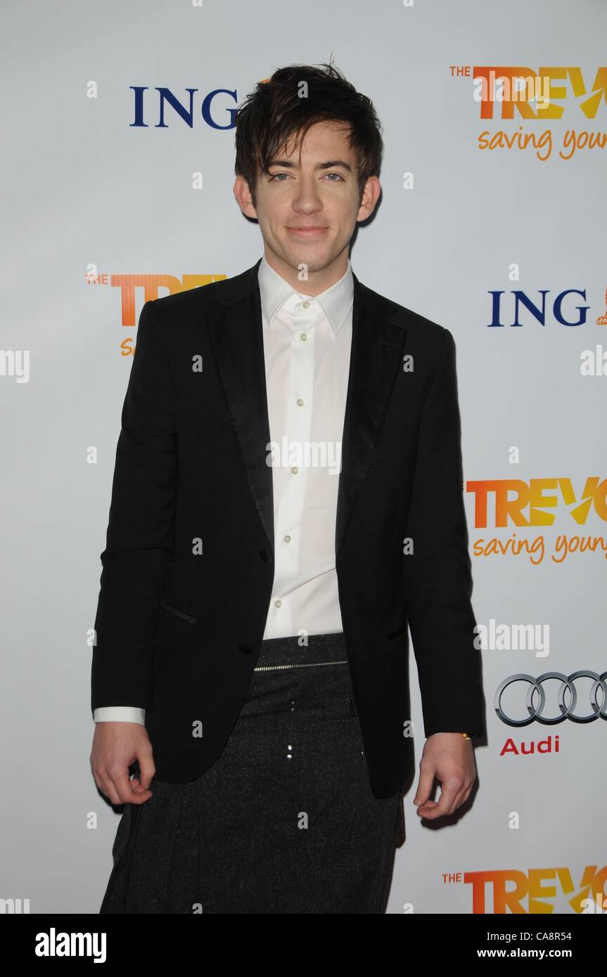 Kevin McHale at arrivals for The Trevor Project Annual Benefit 'Trevor Live', Hollywood Palladium, Los Angeles, CA December 4, 2011. Photo By: Dee Cercone/Everett Collection Stock Photo