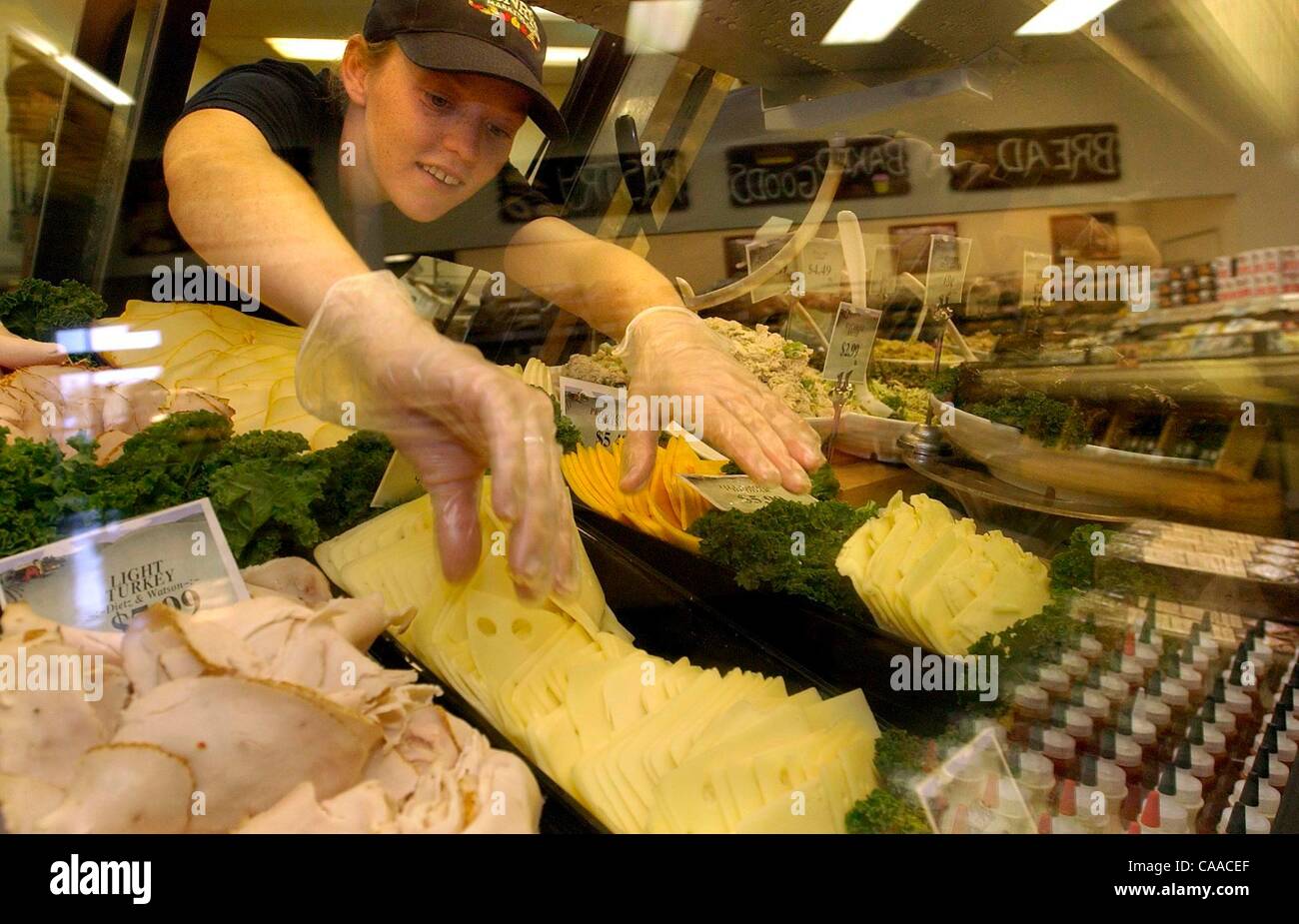 Deli clerk hires stock photography and images Alamy