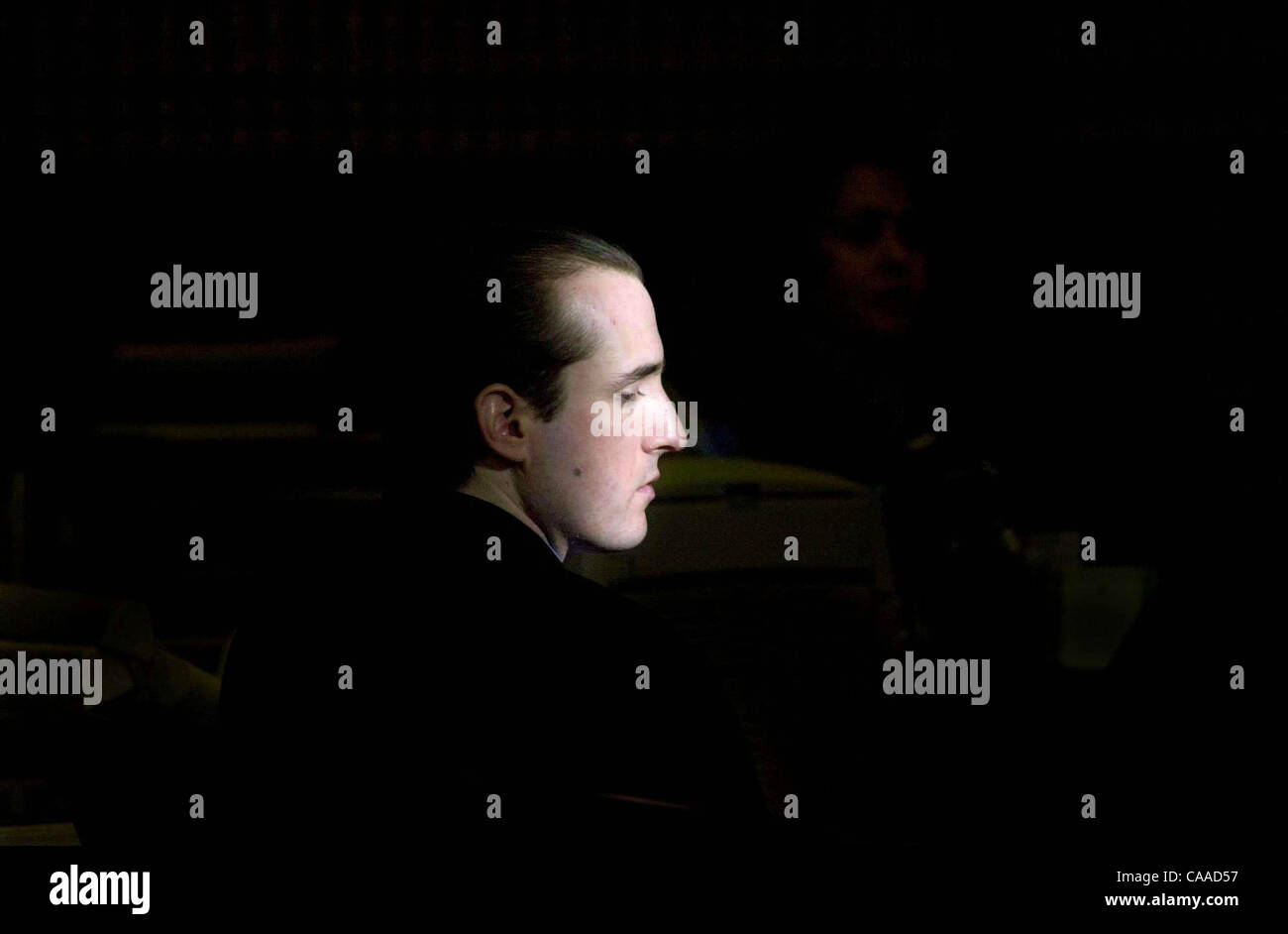 Feb 07, 2003; Santa Barbara , CA, USA; RYAN HOYT during his sentencing