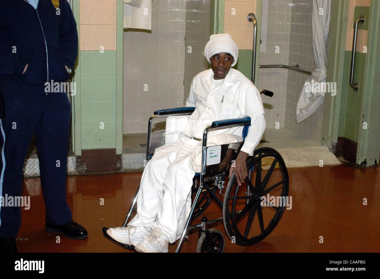 Mar 11, 2004 Huntsville, AL, USA A wheelchair bound prisoner in