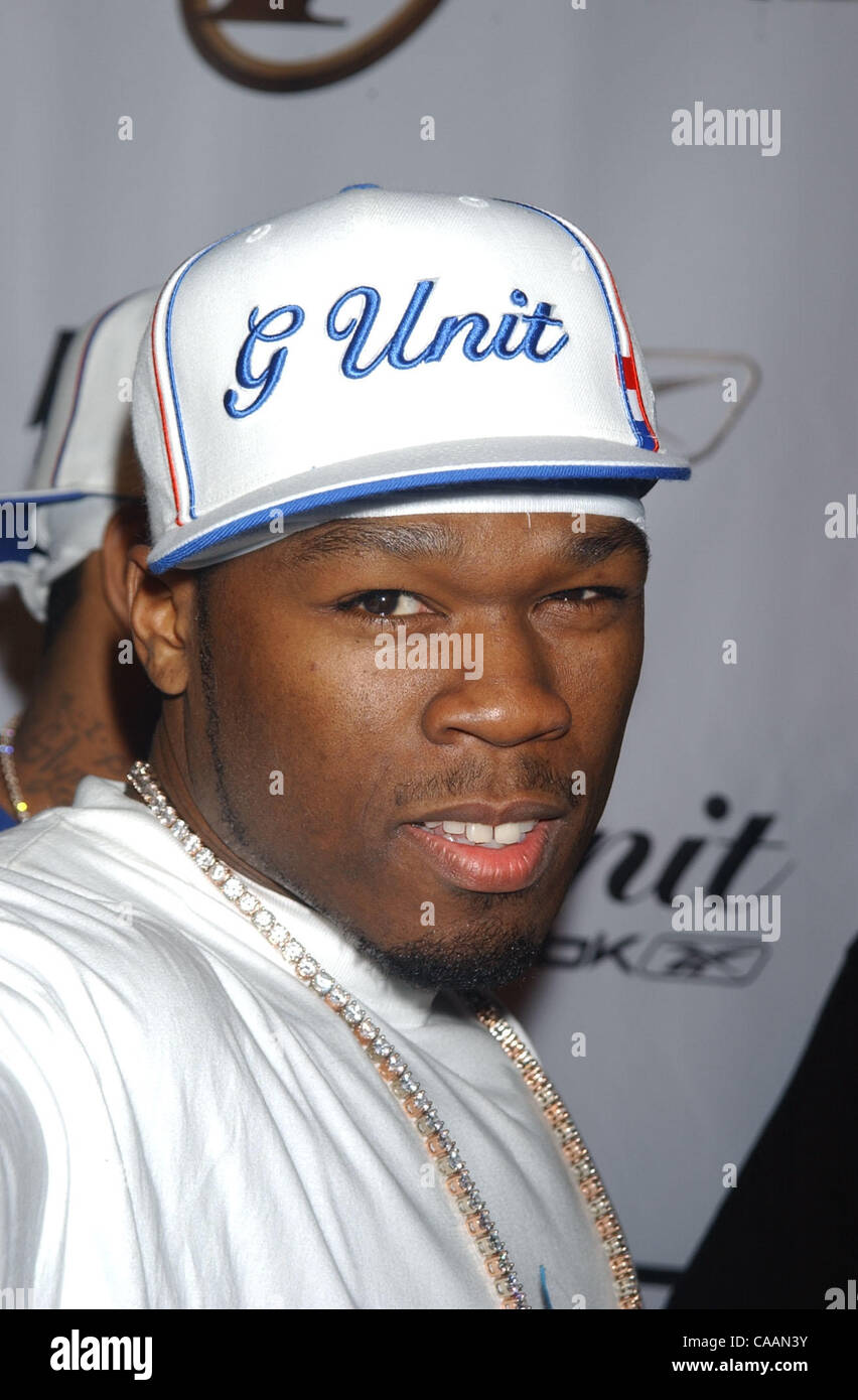 50 Cent and Reebok launched Answer 7 and G6 Footwear at a party at  Capitale. 50 CENT New York Post Out! New York Observer Out! Stock Photo -  Alamy