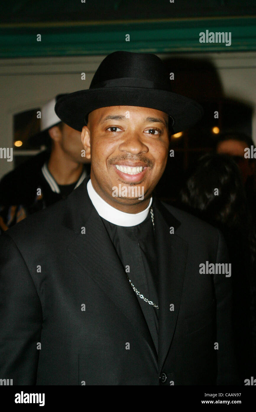 Nov 18, 2003; New York, NY, USA; Rapper RUN of 'Run DMC' HipHop