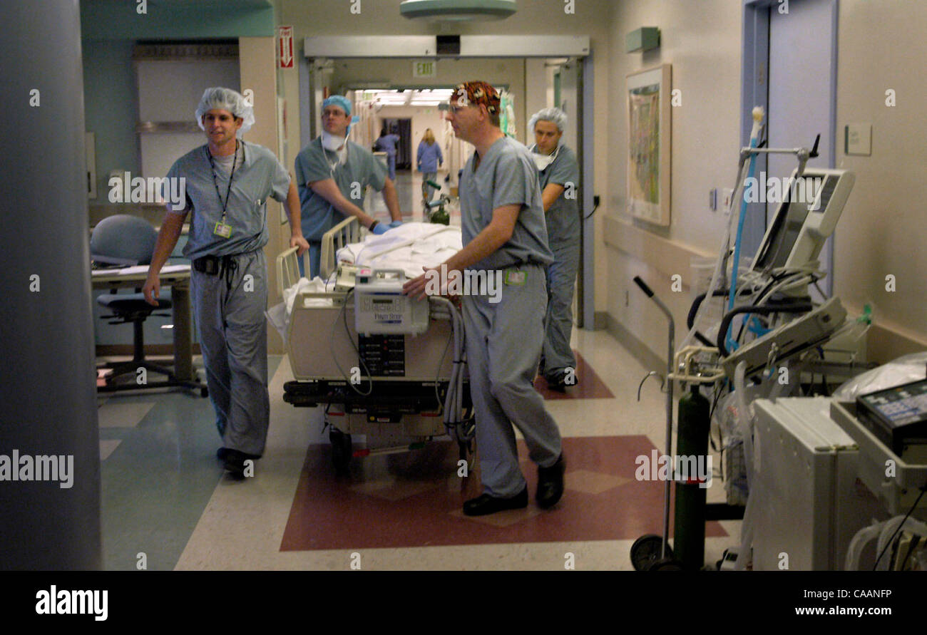 The Burn Emergency Room Team Brought A Patient Into The Ucsd