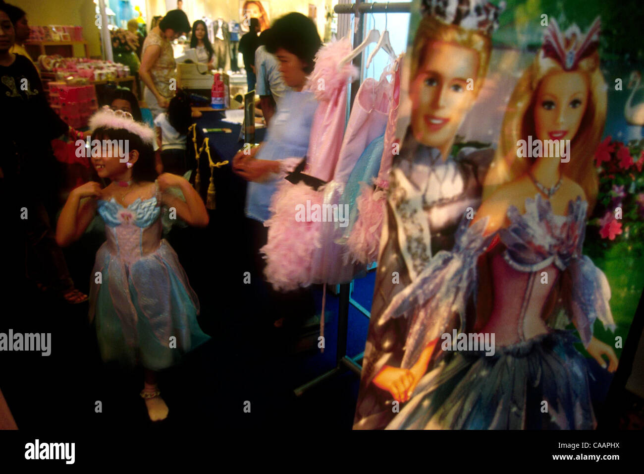 little girl barbie costume