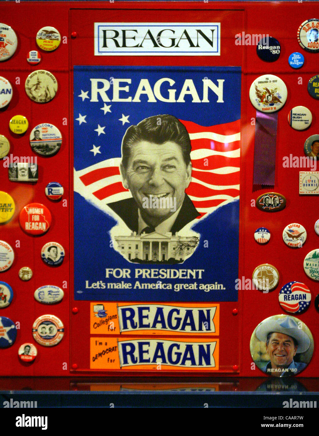 President reagan full size hi-res stock photography and images - Alamy