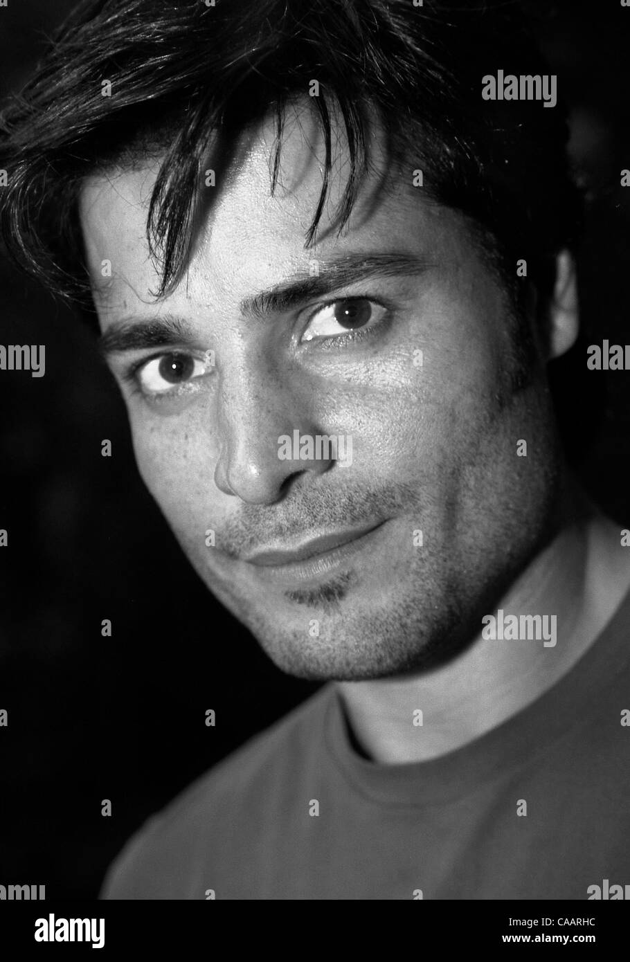Feb 01, 2004 - Miami, FL, USA - CHAYANNE is a Grammy Award and Latin Grammy Award-nominated Puerto Rican pop singer who was born as Elmer Figueroa-Arce in San Lorenzo, Puerto Rico. Chayanne is one of Puerto Rico's most successful pop stars, selling over 10 million records worldwide, and having 9 num Stock Photo
