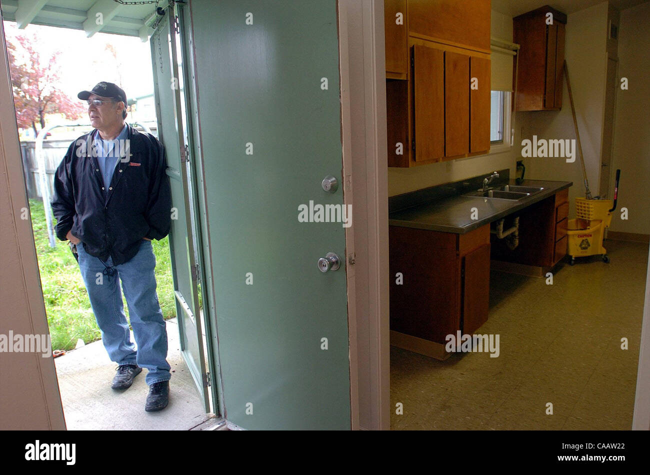 Rudy Vigil, who is a county manintnece mechanic in the Bayo Vista