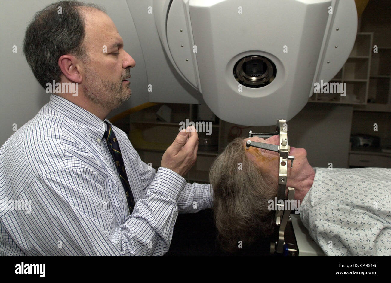 Dr. Vincent Massullo, (cq) Chair of Radiation Oncology at John Muir