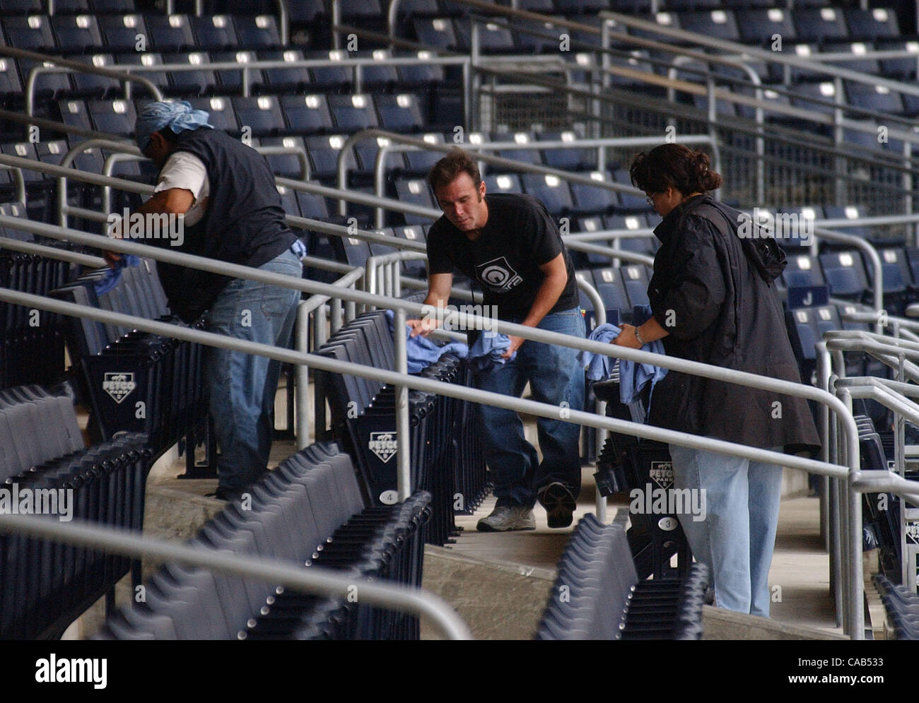 The newly constructed Petco Park the home of the San Diego Padres will officially open tomorrow