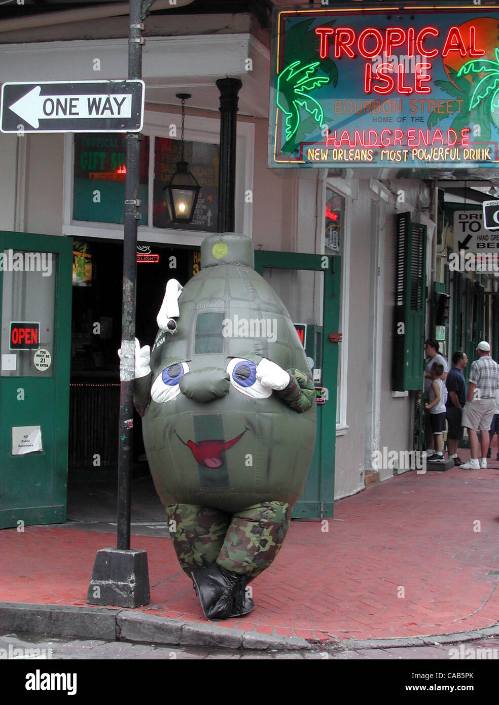 May 01, 2004; New Orleans, Louisiana, USA; Tropical Isle on Bourbon