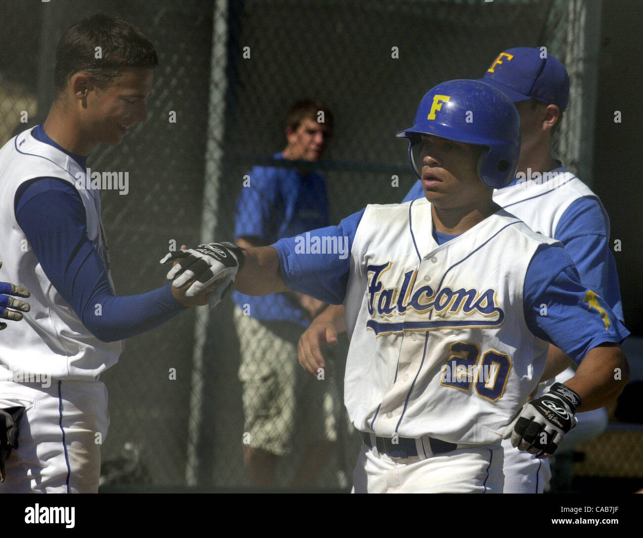 California's           plays Foothill at Foothill High School Friday, May 14, 2004, in Pleasanton, Calif. (Contra Costa Times/Susan Tripp Pollard) Stock Photo