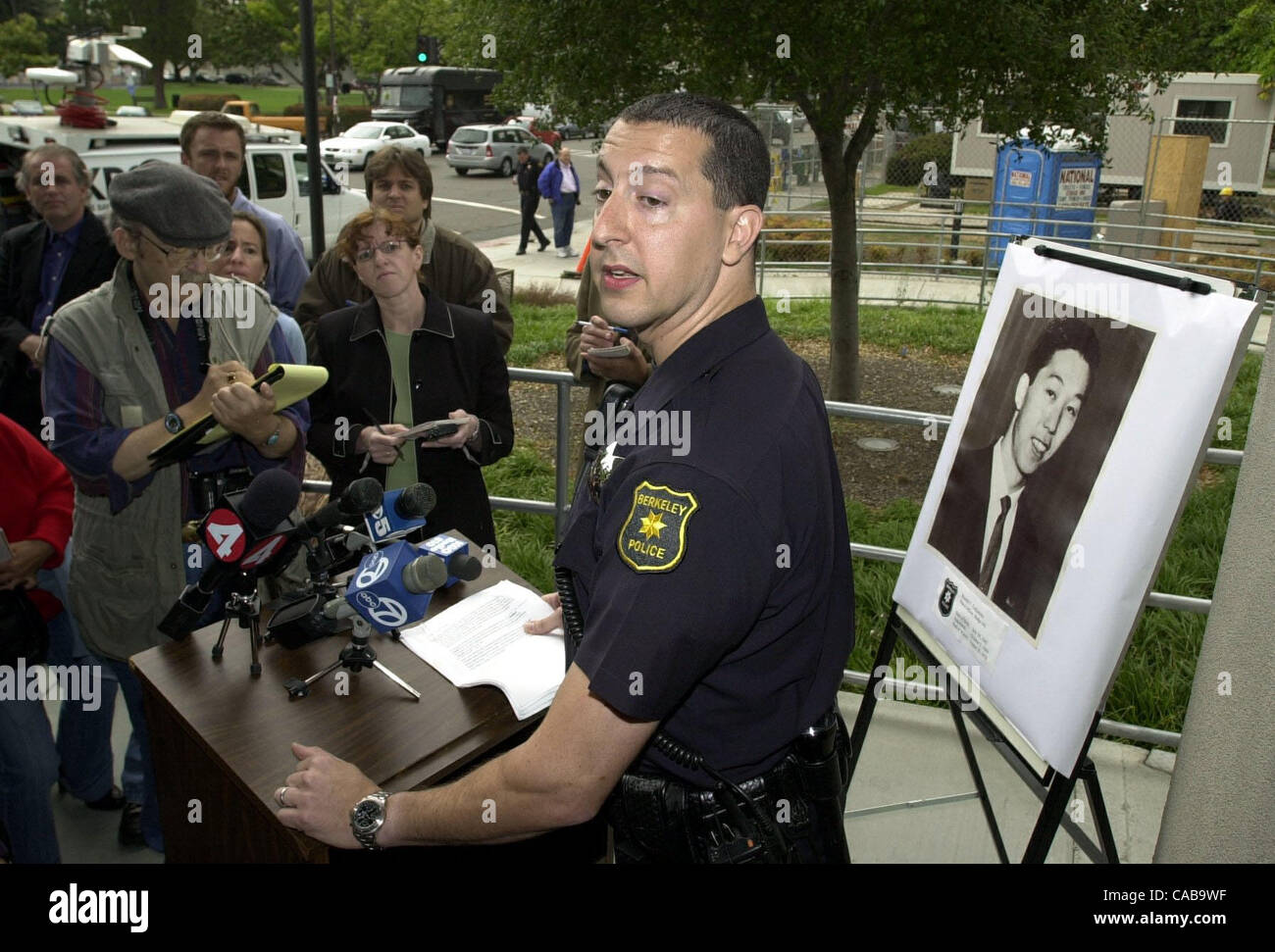 Berkeley police department public information officer Joe Okies