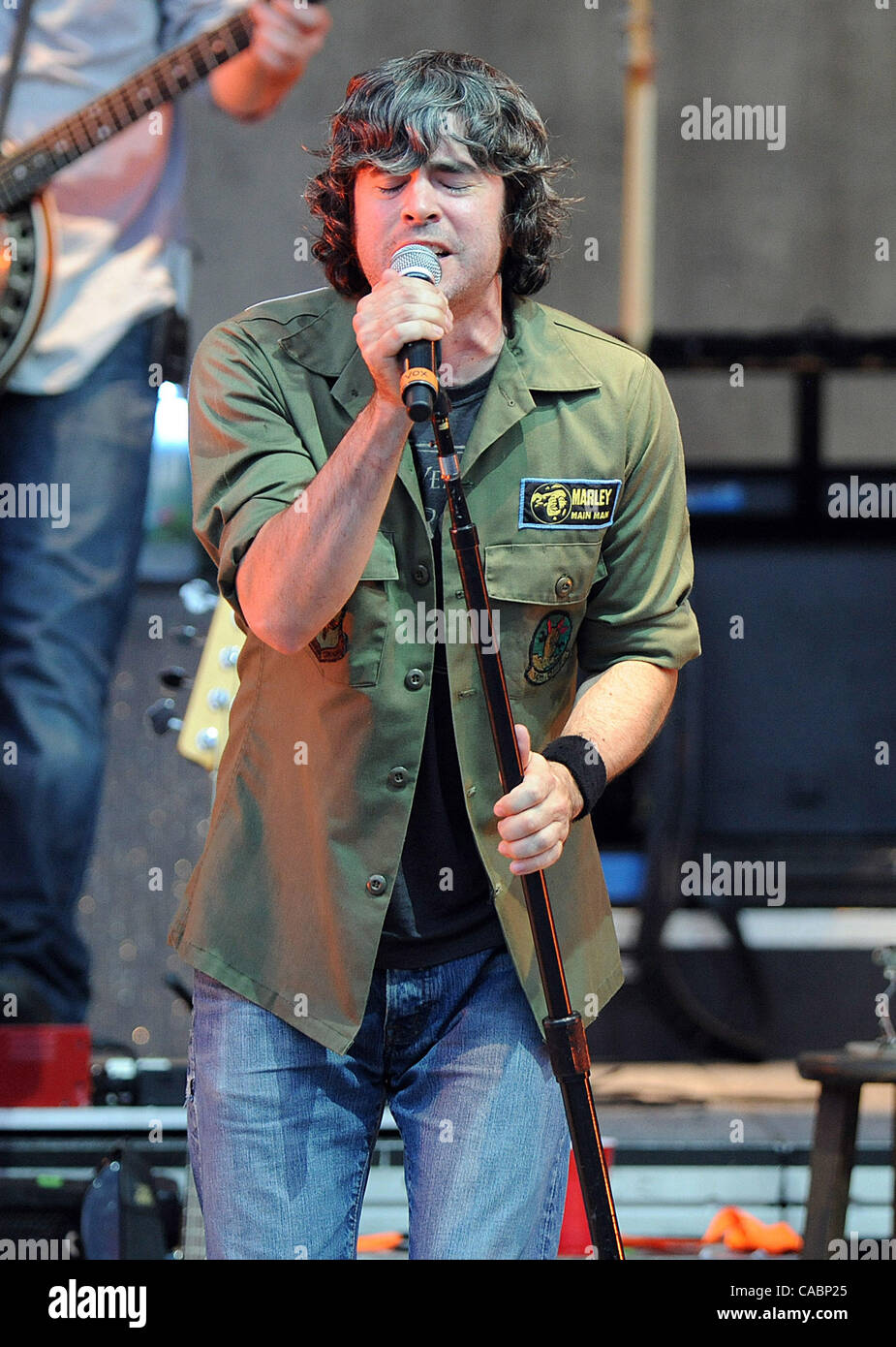 July 15, 2010 - Cary, North Carolina; USA - Musician JOSIAH ROSEN of ...