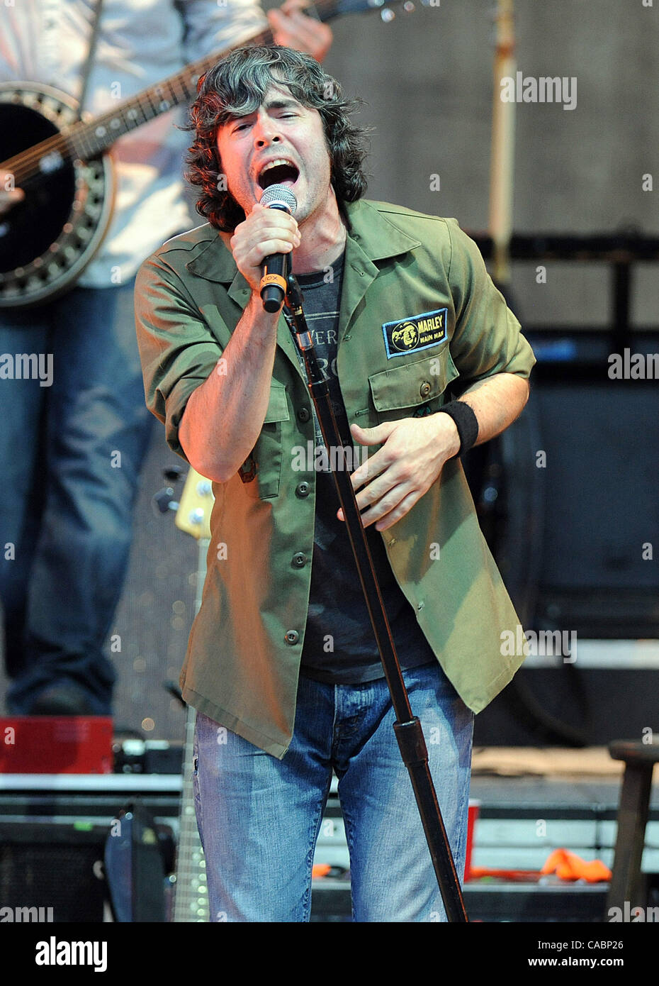 July 15, 2010 - Cary, North Carolina; USA - Musician JOSIAH ROSEN of ...