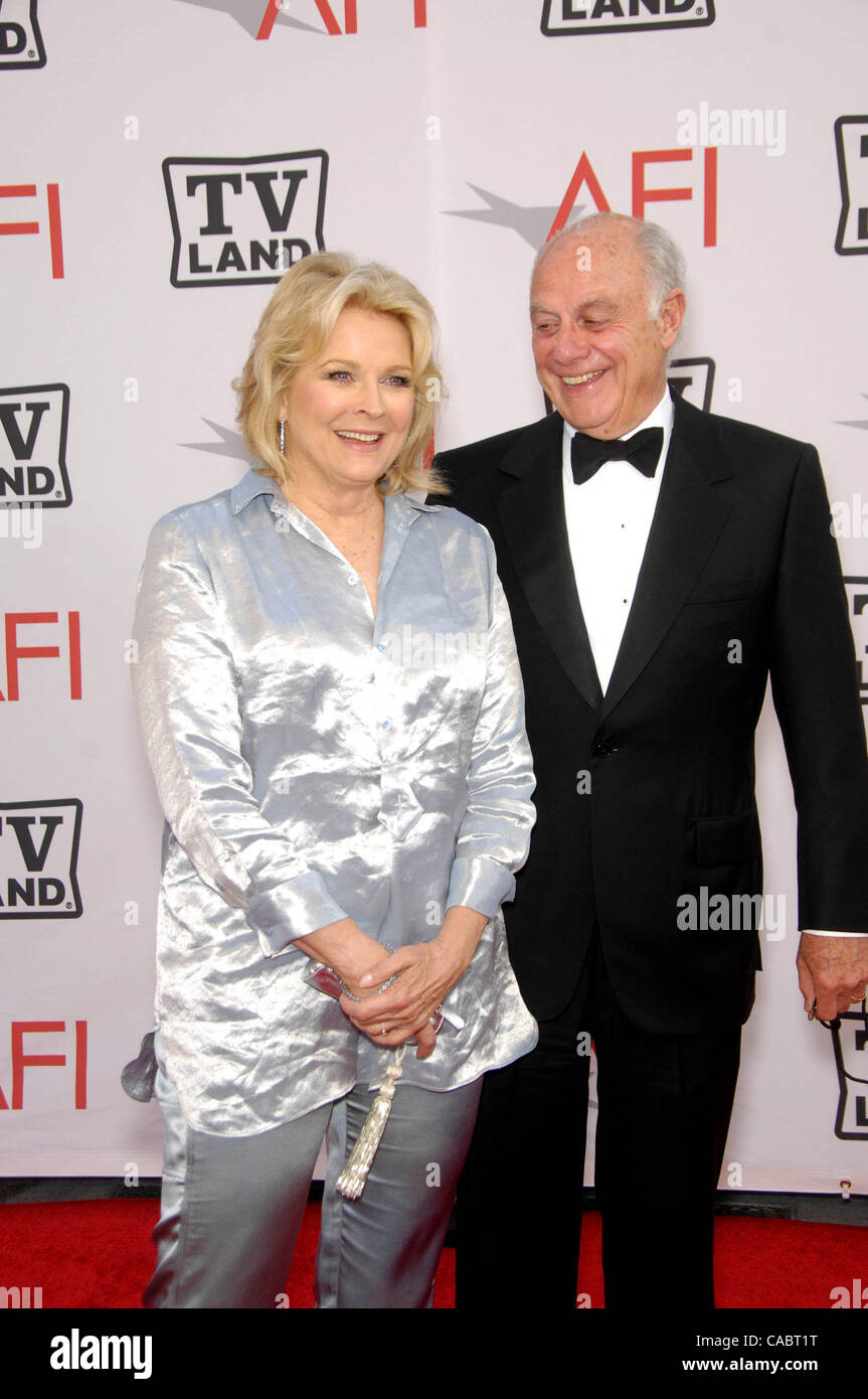 June 10, 2010 - Hollywood, California, U.S. - Candice Bergen and Marshall Rose during the AFI Life Achievement Award Honoring Mike Nichols, held at Sony Studios, on June 10, 2010, in Culver City, California.. 2010.K65159MGE(Credit Image: Â© Michael Germana/Globe Photos/ZUMApress.com) Stock Photo