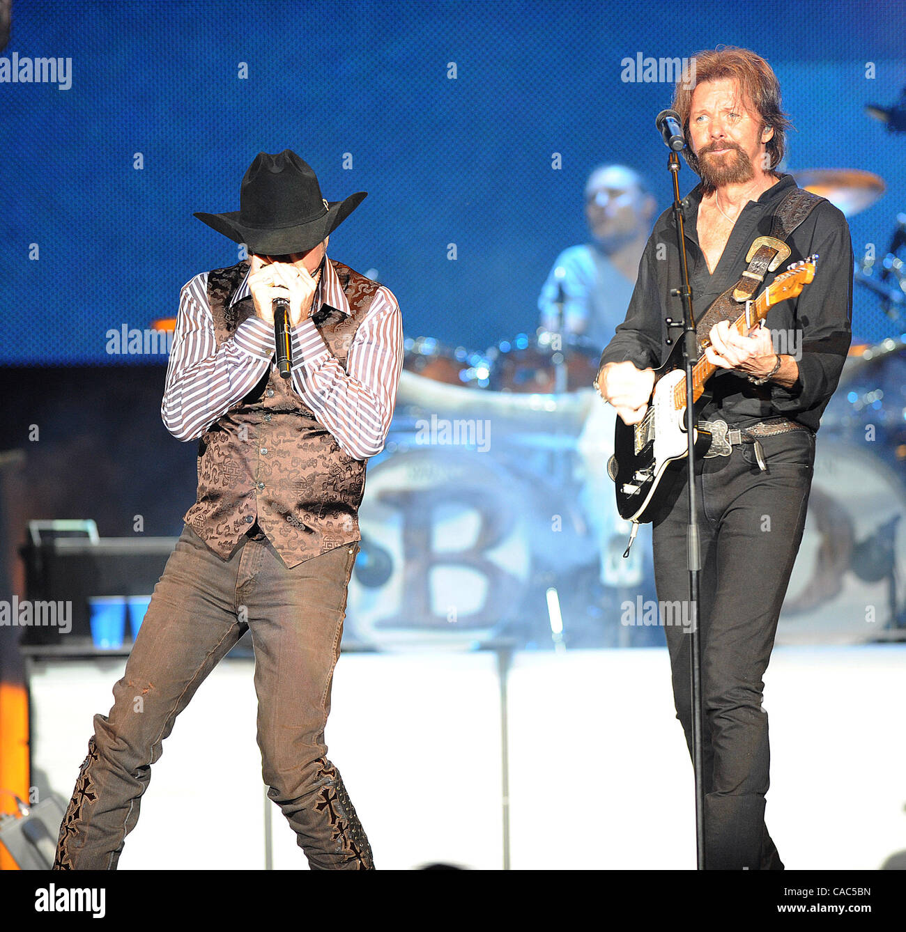 June 5, 2010 Raleigh, North Carolina; USA Singer KIX BROOKS and