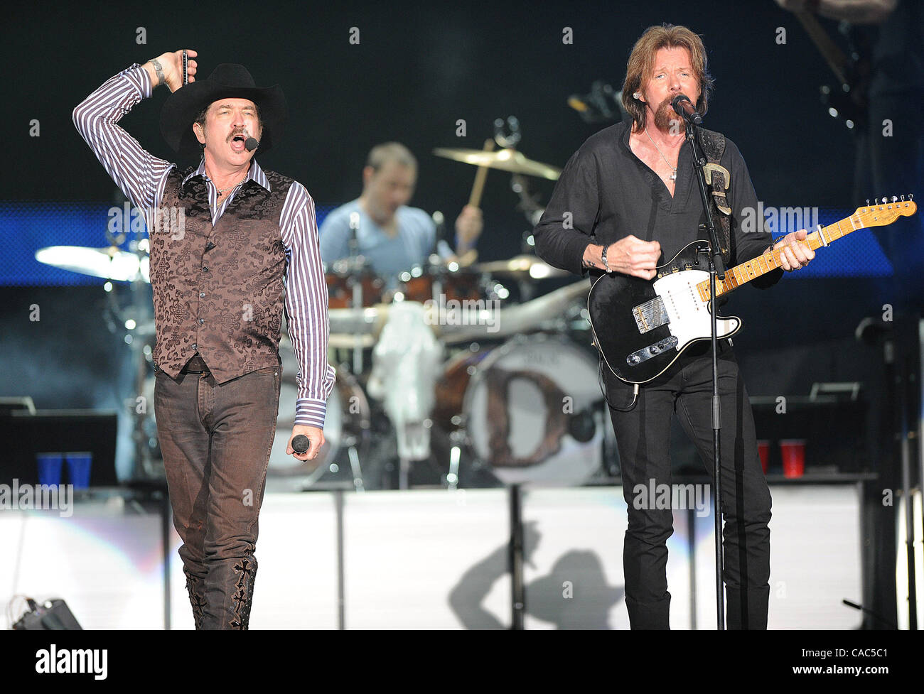 June 5, 2010 Raleigh, North Carolina; USA Singer KIX BROOKS and