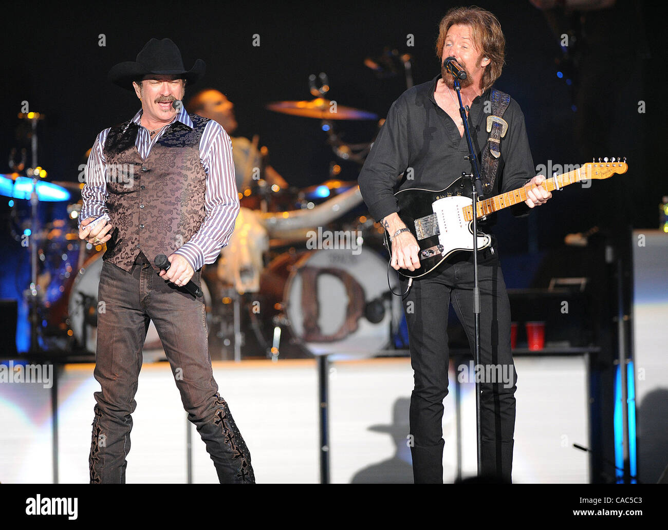 June 5, 2010 Raleigh, North Carolina; USA Singer KIX BROOKS and