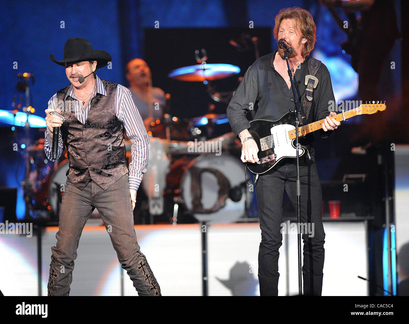 June 5, 2010 Raleigh, North Carolina; USA Singer KIX BROOKS and