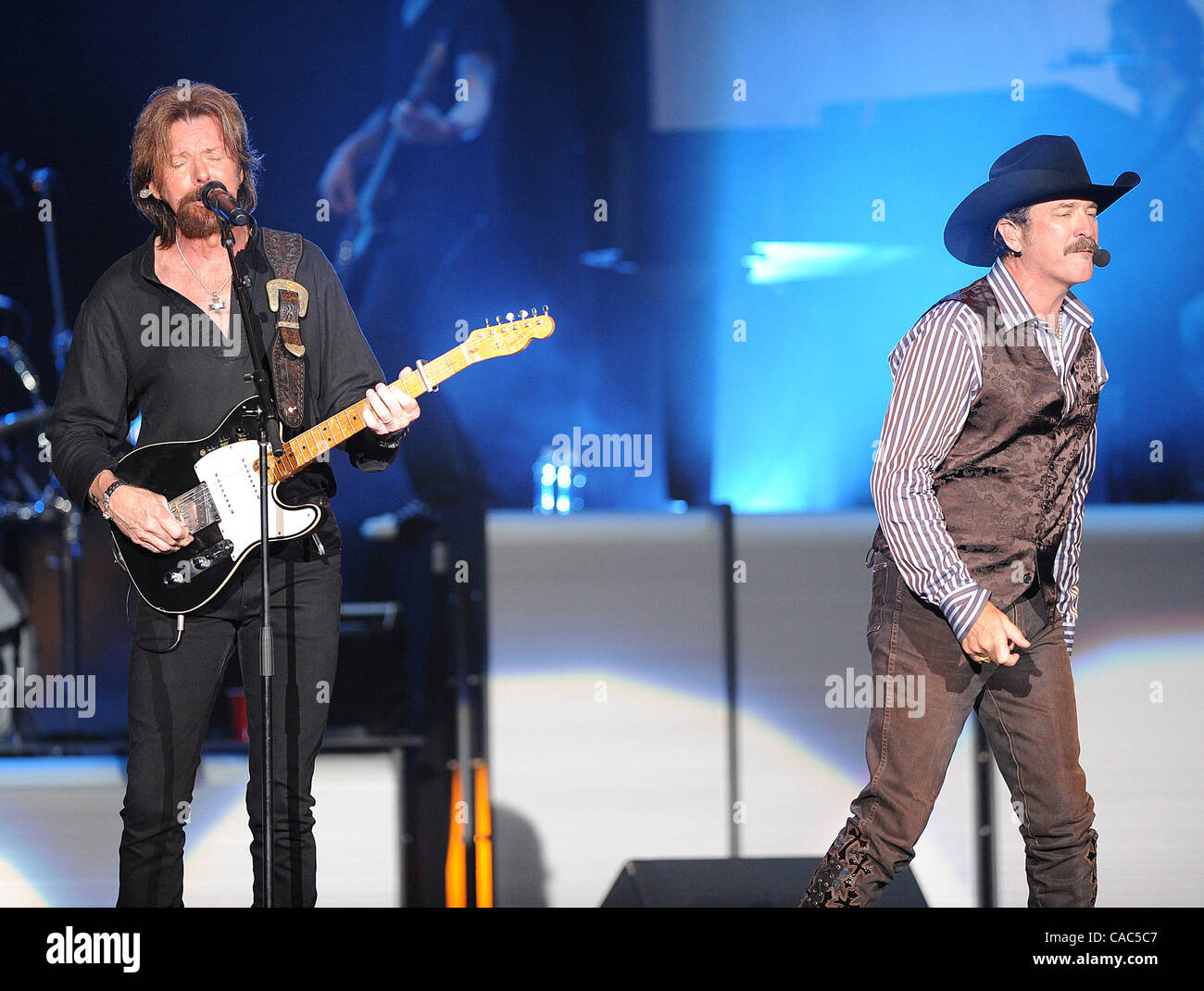 June 5, 2010 Raleigh, North Carolina; USA Singer KIX BROOKS and