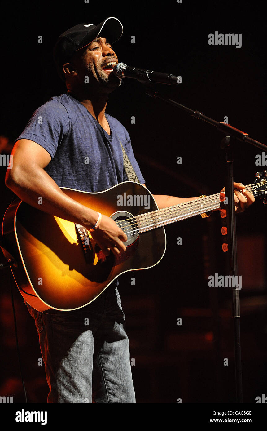 Jun 7, 2010 - Nashville, Tennessee; USA - Musician DARIUS RUCKER ...
