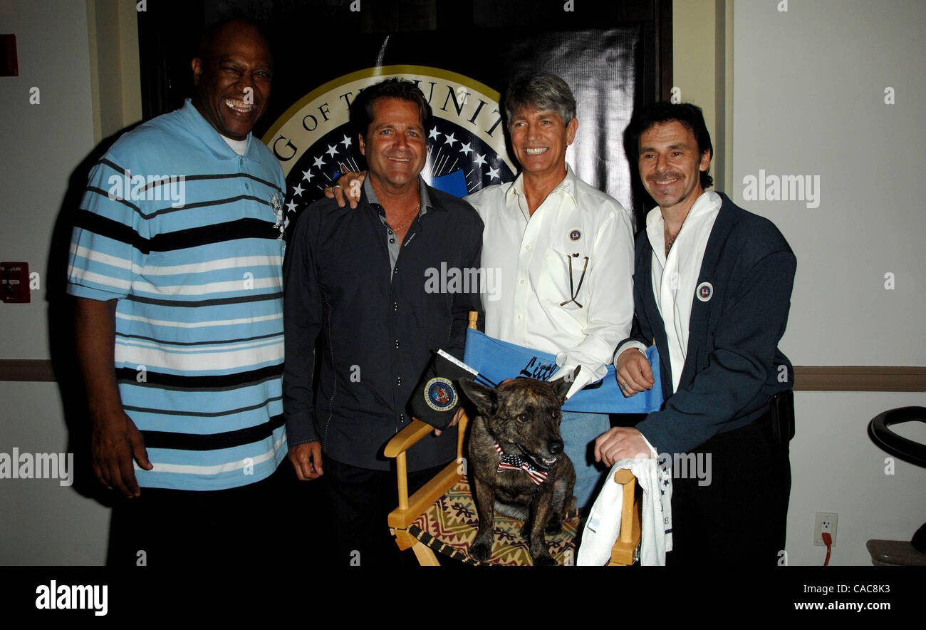 June 22, 2010 - Los Angeles, California, U.S. - Tiny Lister,Jimmy Van Patten, Bryan Michael Stoller, Eric Roberts, Little Bear  Attending The Premiere Screening Of ''First Dog'' Held At Paramount Studios In Hollywood,California On June 22,2010. 2010.K65230LONG(Credit Image: Â© D. Long/Globe Photos/Z Stock Photo