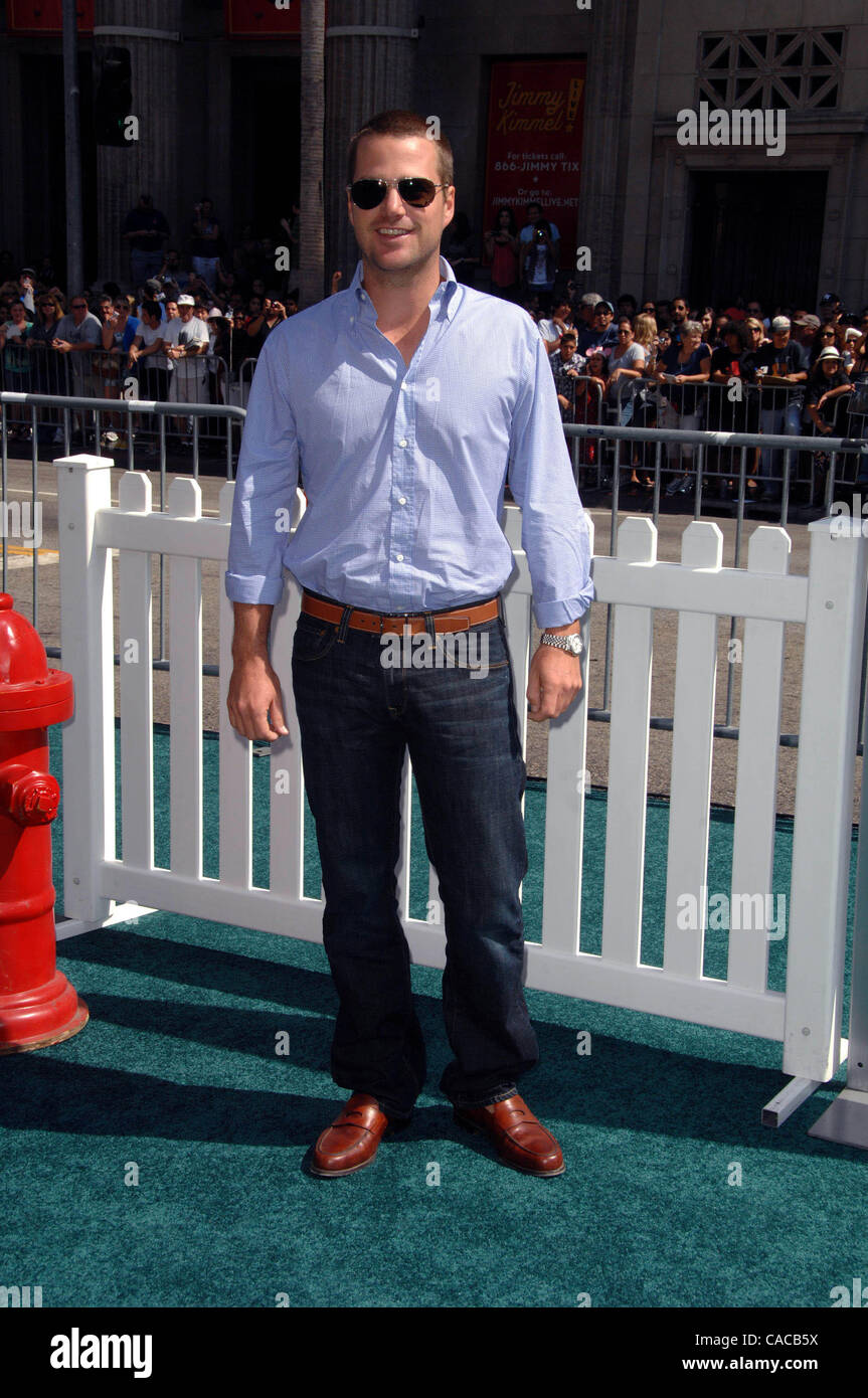 July 25, 2010 - Los Angeles, California, U.S. - CHRIS O'DONNELL Attending The World Premiere Of Cats & Dogs The Revenge Of Kitty Galore Held At The Grauman's Chinese Theatre In Hollywood, California On July 25, 2010. K65381LONG(Credit Image: Â© D. Long/Globe Photos/ZUMApress.com) Stock Photo