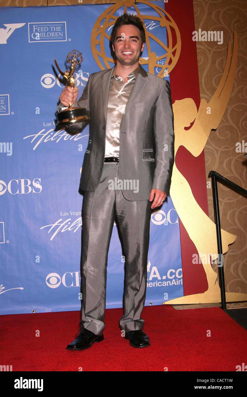 June 27, 2010 - Hollywood, California, U.S. - Drew Tyler Bell .37th Annual Daytime Emmy Awards - Press Room.Las Vegas Hilton, Las Vegas, Nevada 06-27-2010. 2010.K65267EG.(Credit Image: Â© Ed Geller/Globe Photos/ZUMApress.com) Stock Photo