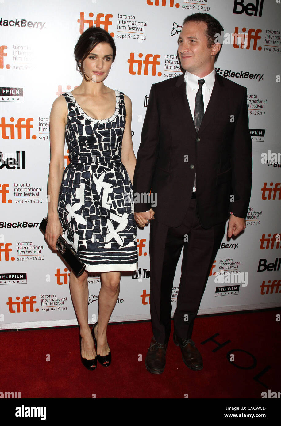 Sept. 13, 2010 - New York, NY, USA - Darren Aronofsky and actress Rachel Weisz at the premiere of 'Black Swan' at the 2010 Toronto International Film Festival. (Credit Image: © Dan Herrick/ZUMAPRESS.com) Stock Photo