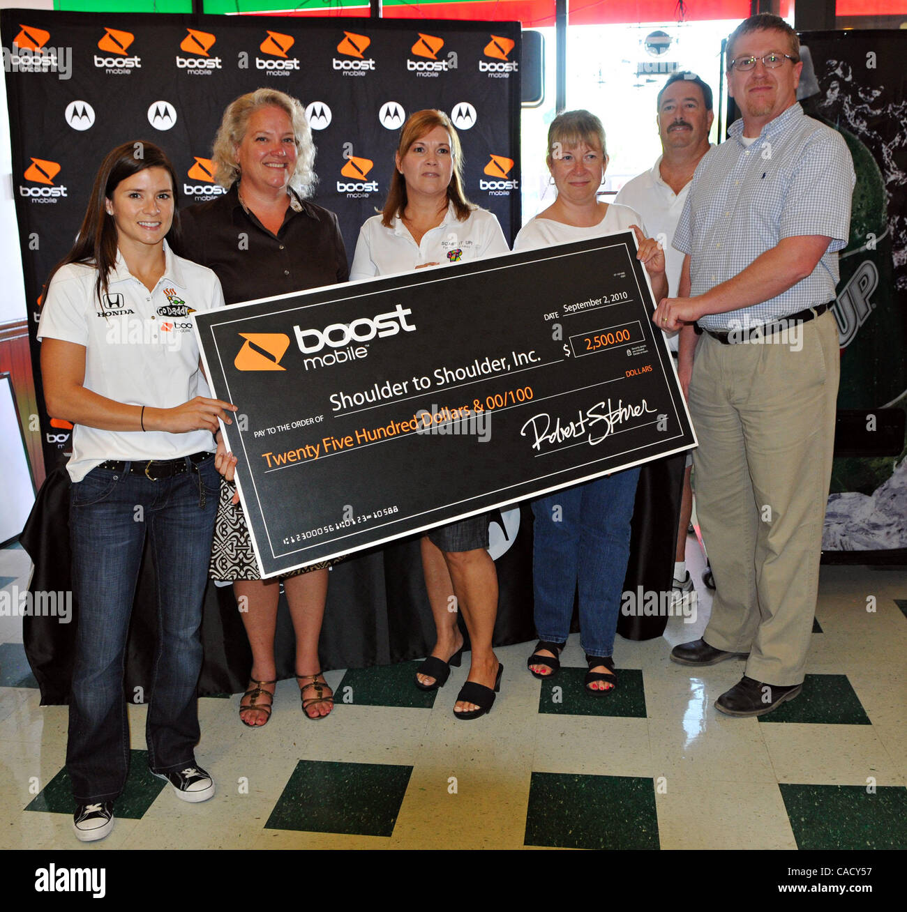 Sep 02, 2010 Cincinnati, Ohio, U.S. Female race car driver DANICA