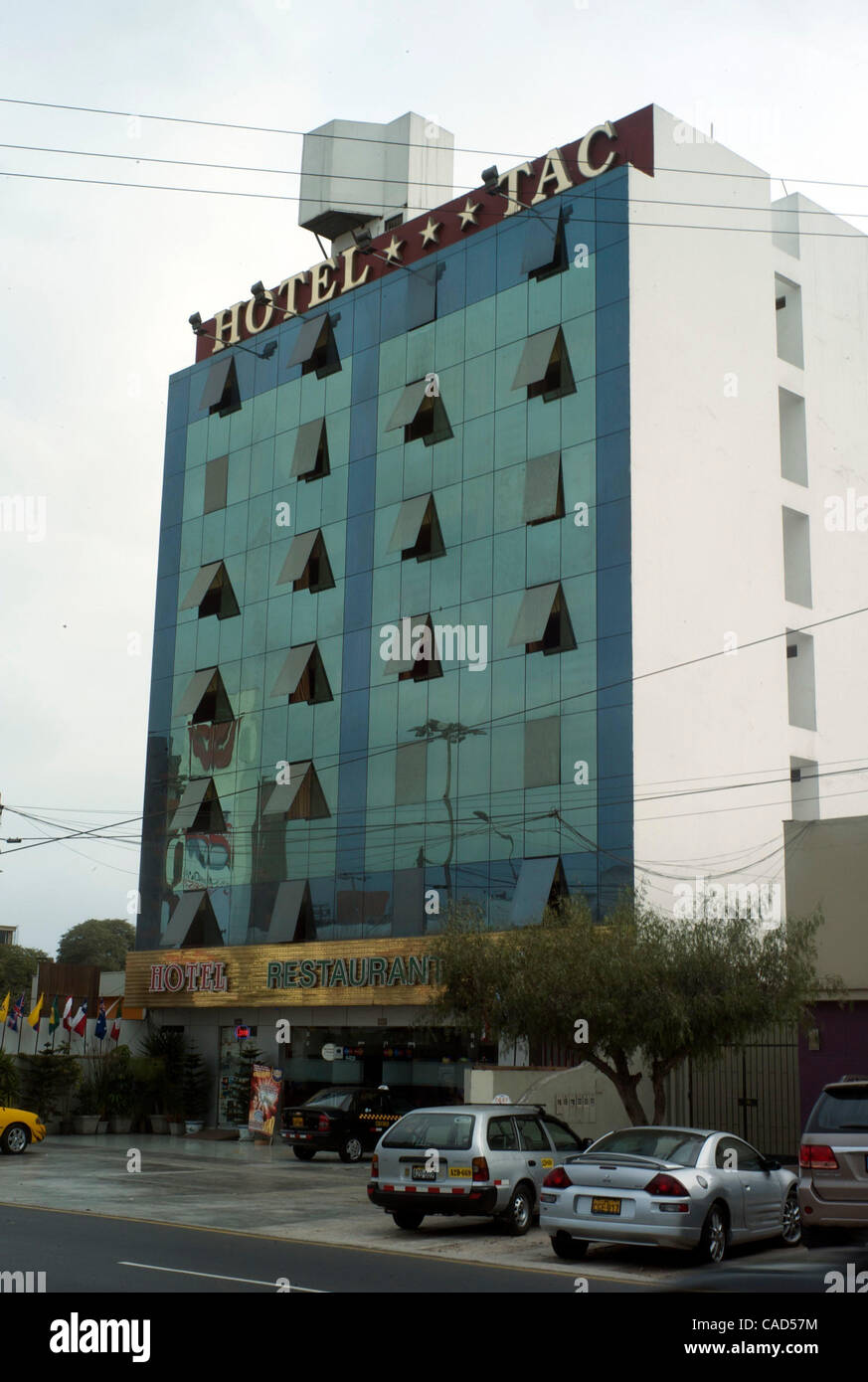 June 2, 2010 - Miraflores, Peru - Hotel Tac where the body of Stephany Flores, 21, was found.  (Credit Image: ¬© Ric Francis/ZUMA Press) Stock Photo