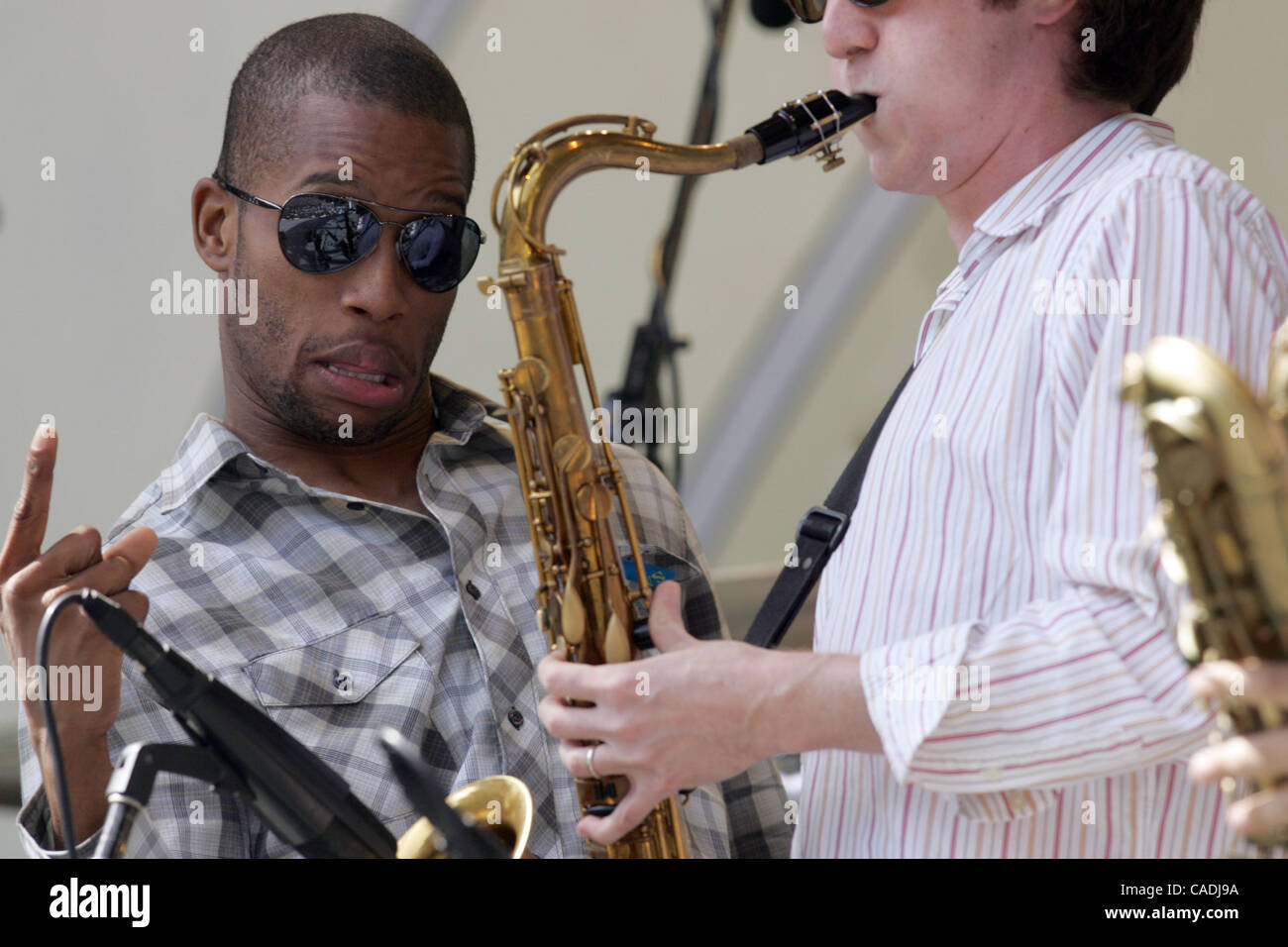 Trombone Shorty performs live on stage at Hollywood Bowl during 32nd