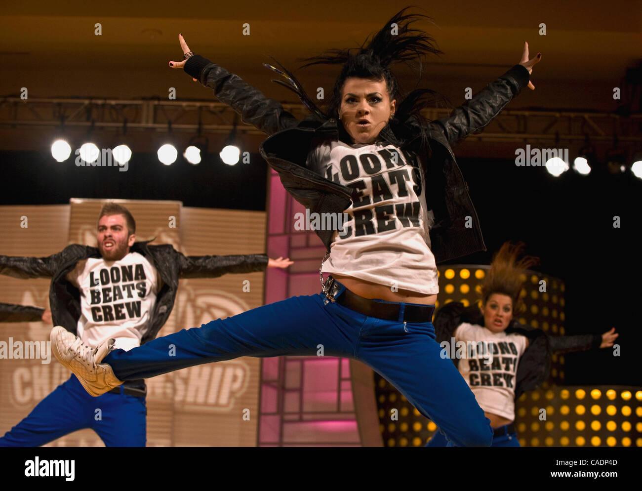 July 29, 2010 - Las Vegas, Nevada, USA - Loonabeats Crew, from Greece ...
