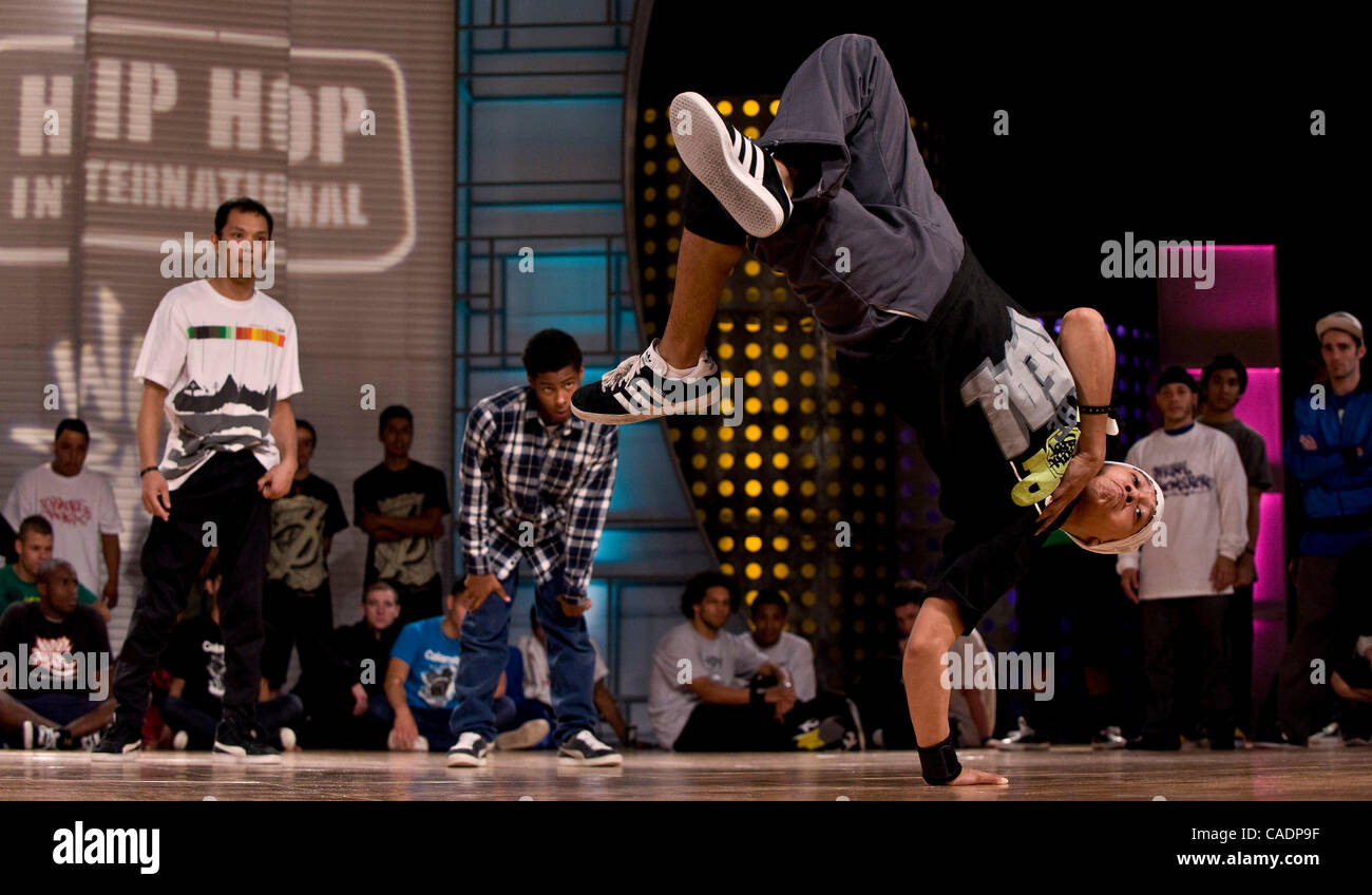 July 31, 2010 Las Vegas, Nevada, USA Competitors dance in the World