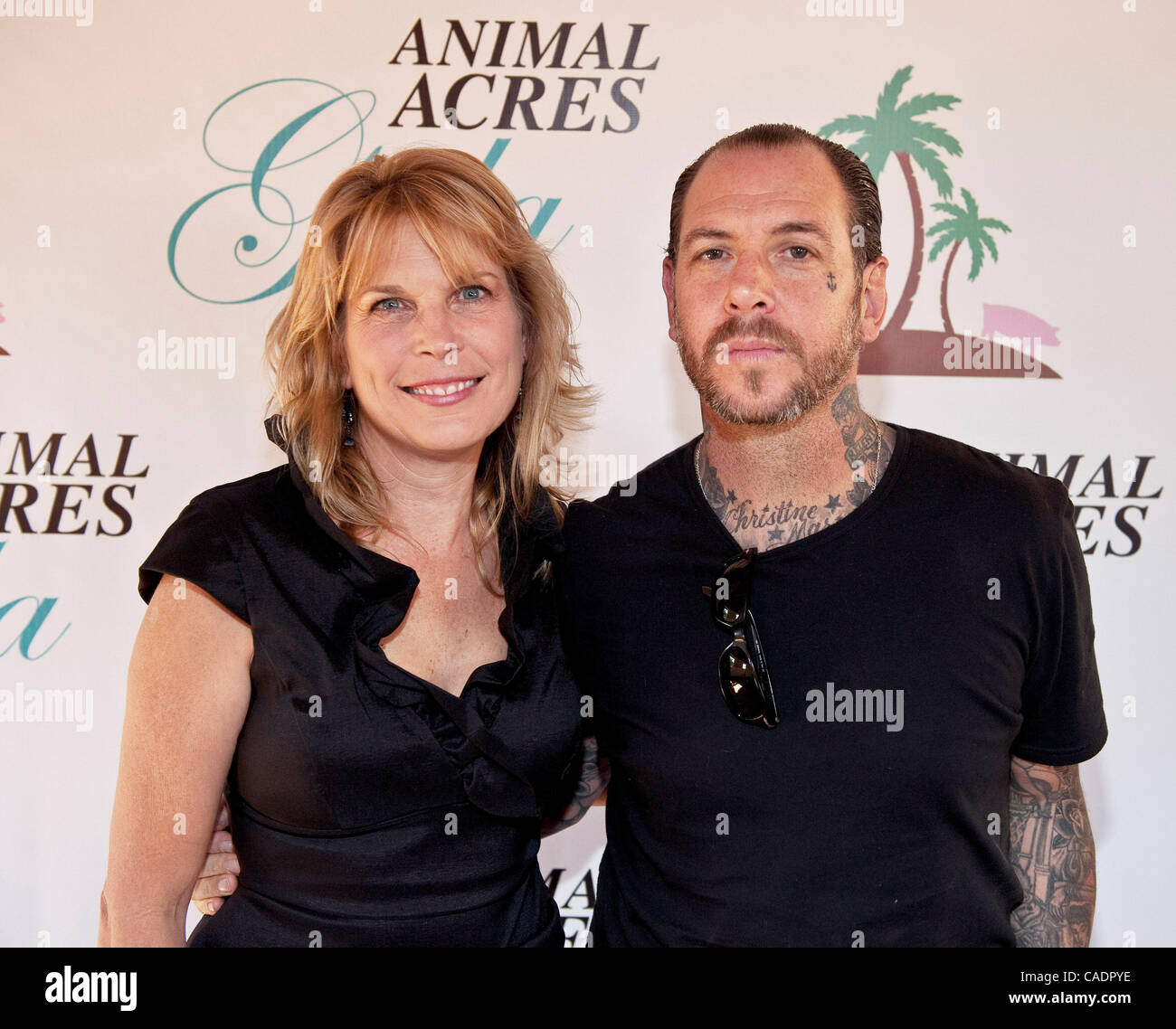 Sept. 11, 2010 - Acton, CA, USA - Social Distortion's MIKE NESS and LORRI HOUSTON at the annual