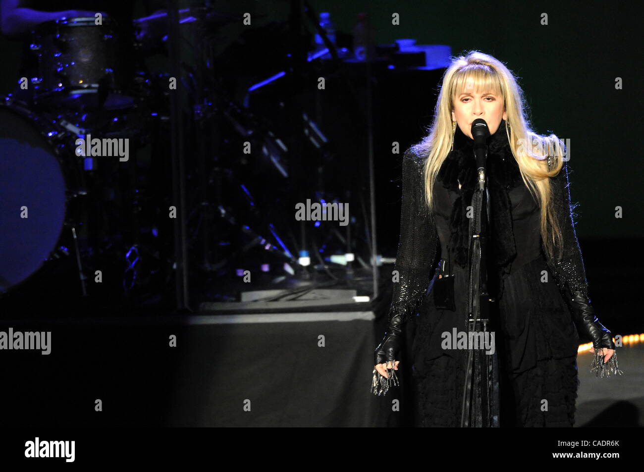 Stevie Nicks formerly of the band Fleetwood Mac, performed a live ...