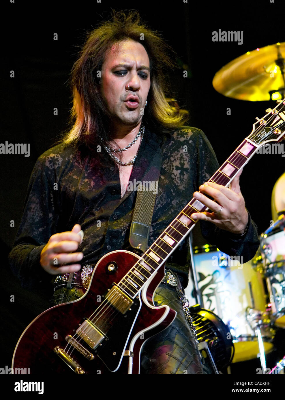 Aug 17, 2010 Broomfield, Colorado, U.S. Guitarist JEFF LABAR of