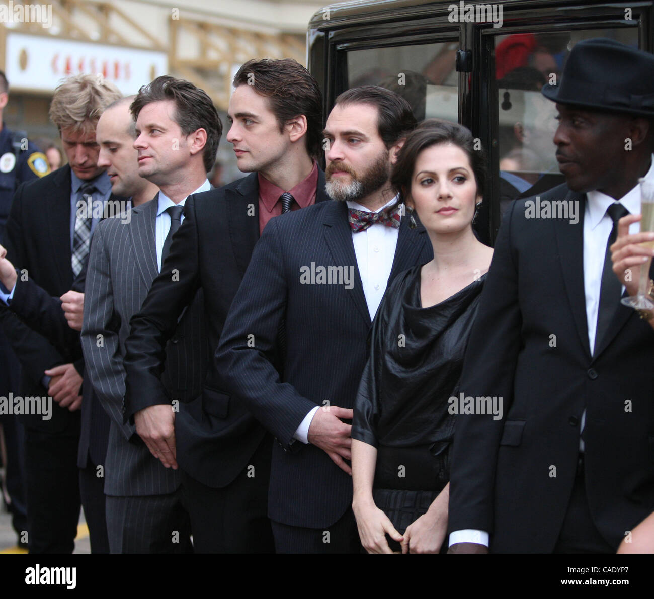 Atmosphere images cast shot to celebrate the HBO & Caesars Premier of 'Boardwalk Empire' Stock Photo