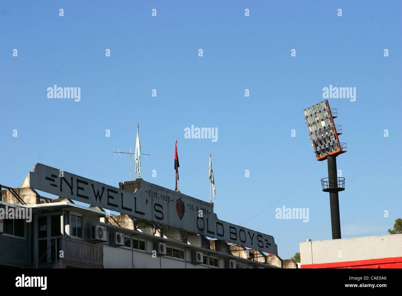 Jun 09, 2010 - Rosario, Santa Fe, Argentina - The stadium at Newell's ...