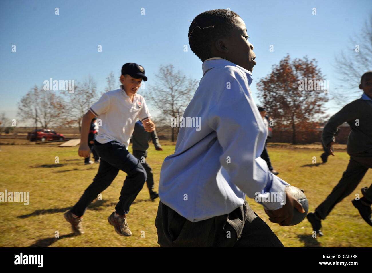 Jun. 08, 2010 - Johannesburg, GAUTENG, SOUTH AFRICA - An impromptu game ...