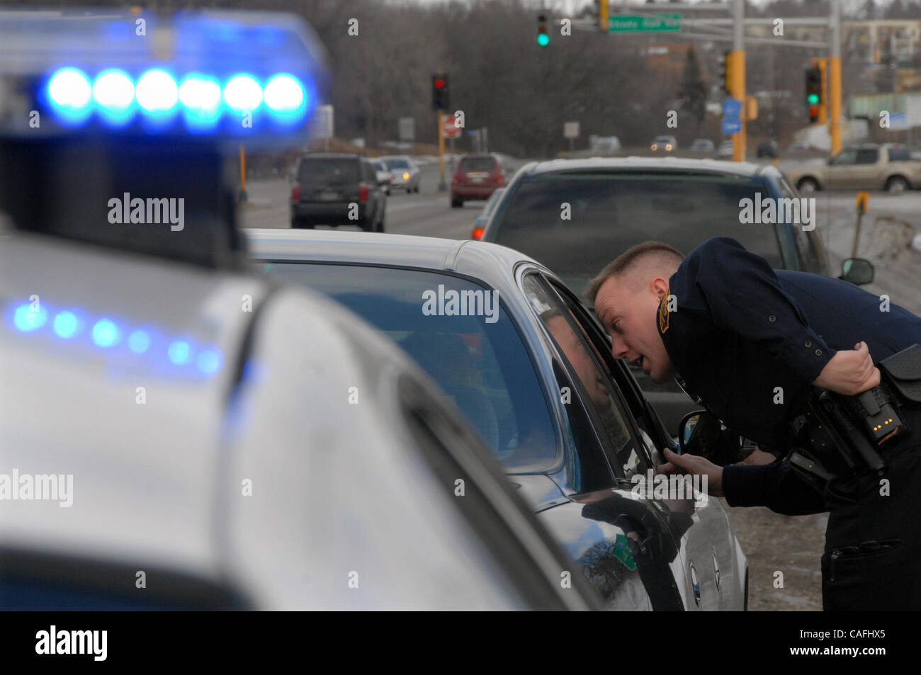 Two cars on highway hi-res stock photography and images - Alamy