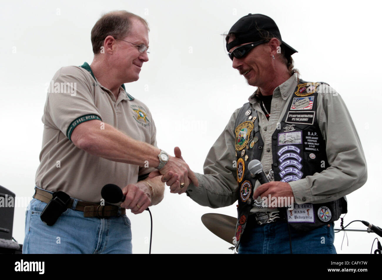 CAPTION 02 23 08 Homosassa Citrus County Sheriff Jeff Dawsey