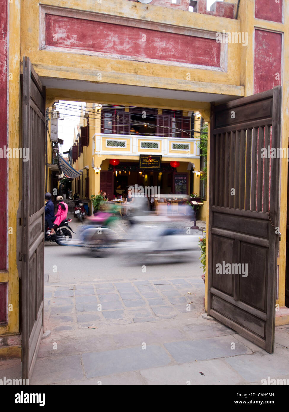 Entryway in Hoi An, Vietnam Stock Photo - Alamy