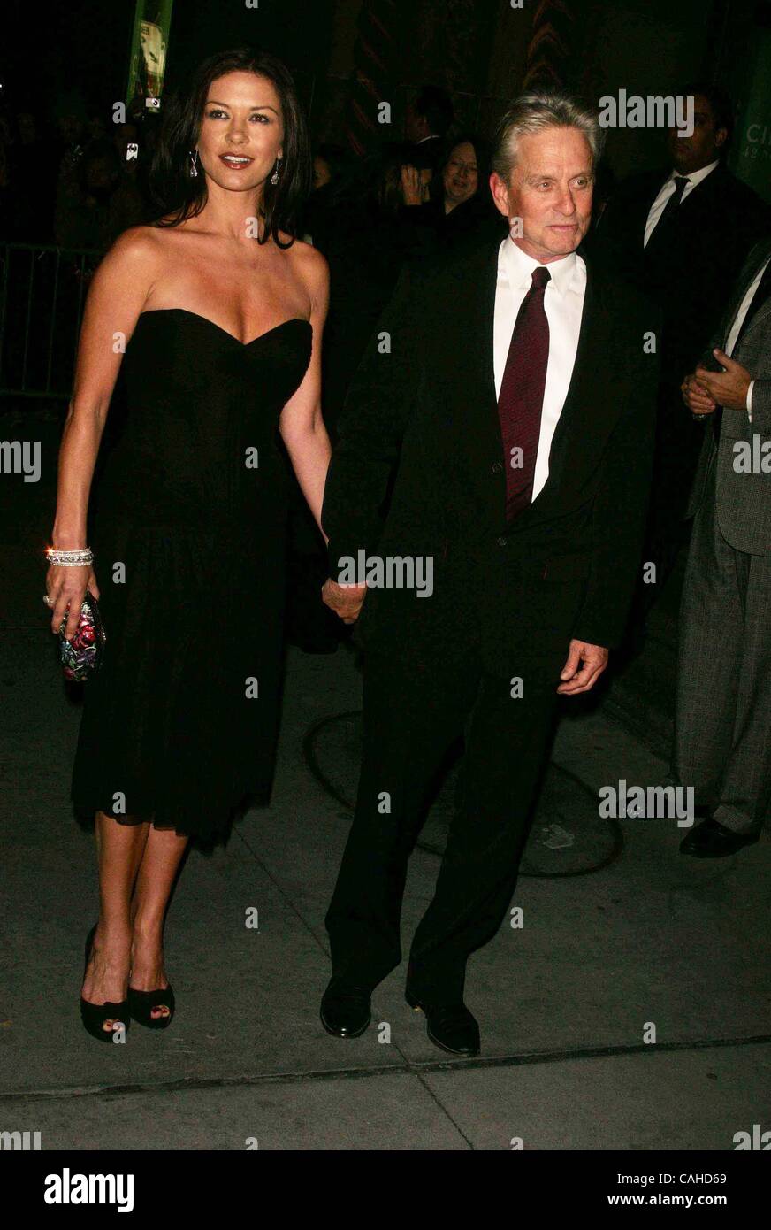 Jan. 15, 2008 - New York, New York, U.S. - NATIONAL BOARD OF REVIEW AWARDS GALA AT CIPRIANNI.EAST 42ND STREET        01-15-2008.       2008..CATHERINE ZETA JONES AND MICHAEL DOUGLAS.K56051RM(Credit Image: Â© Rick Mackler/Globe Photos/ZUMAPRESS.com) Stock Photo